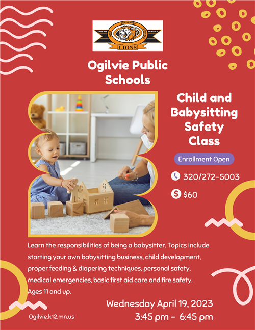 Child and Babysitting Safety Class